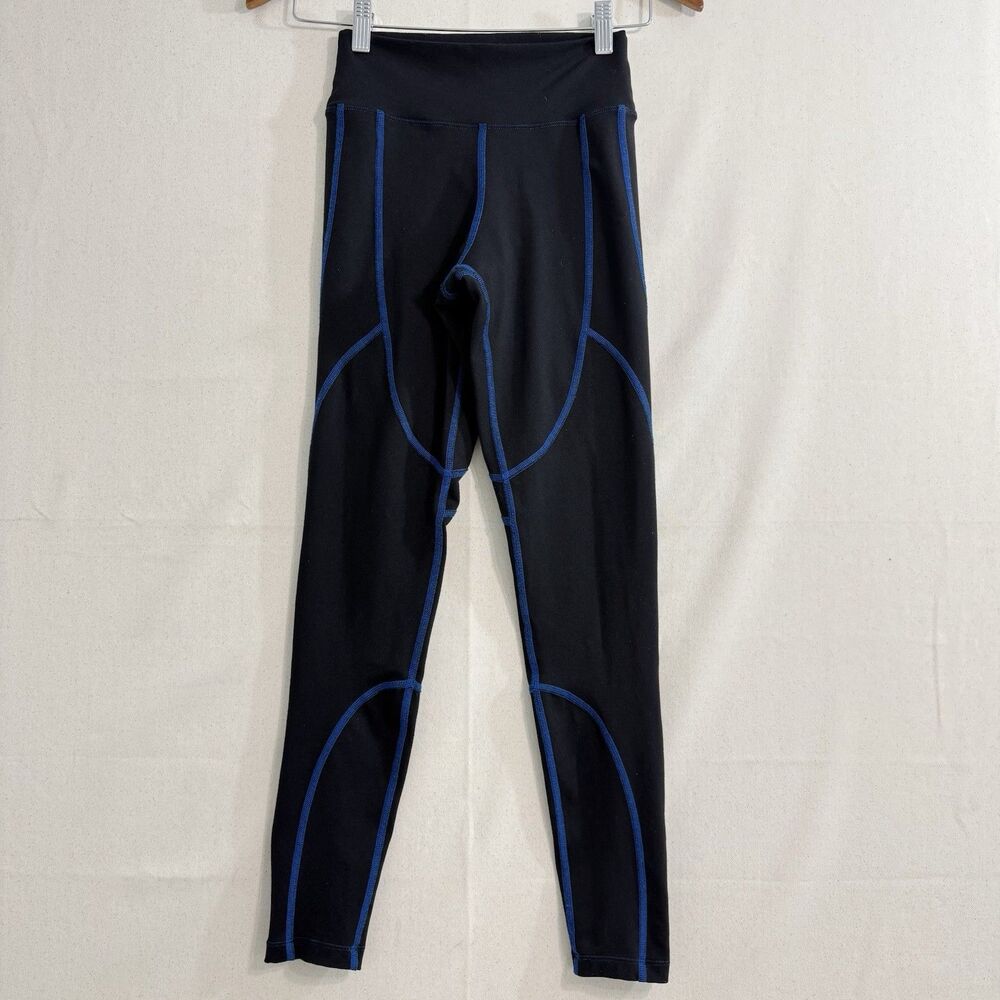 925fit Women Leggings Black Blue Size Small